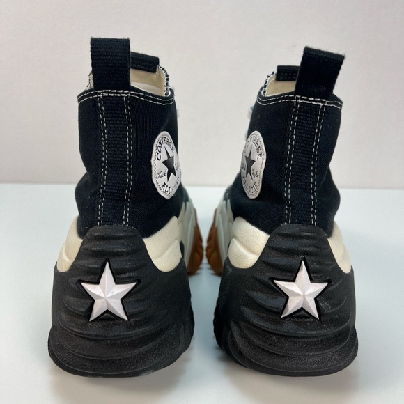 Converse Black and White Platform Sneakers - Picture 8 of 15
